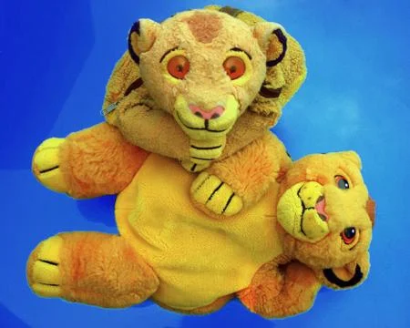Plush tigers Stock Photos