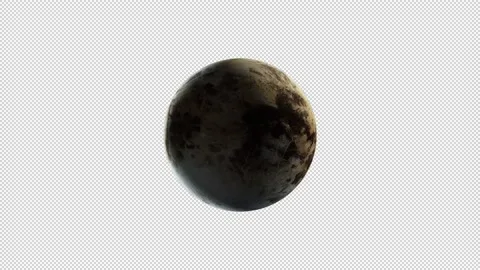Pluto 360 animation Video stock 165885295