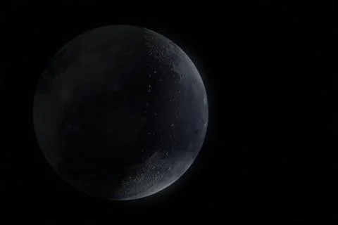 Pluto and stars Stock Illustration