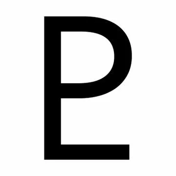 Pluto astrology sign icon Stock Illustration