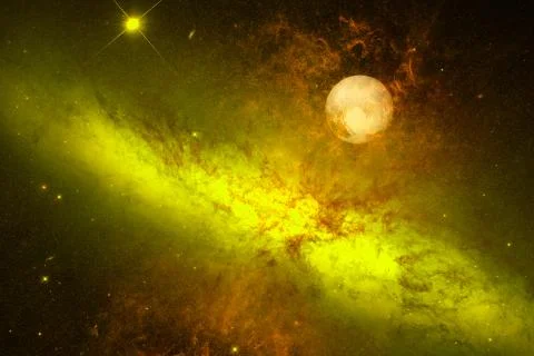 Pluto. Elements of this image furnished by NASA Stock Photos
