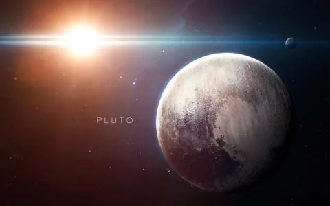 Pluto - High resolution Stock Photos