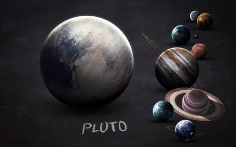 Pluto - High resolution Stock Photos