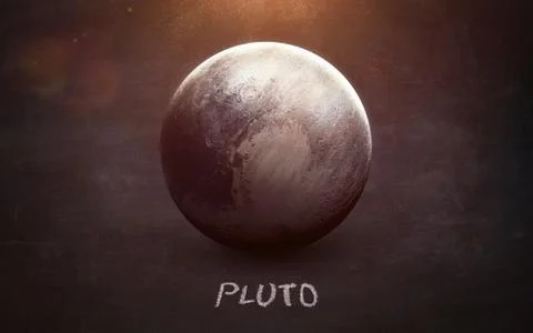 Pluto - High resolution Stock Photos