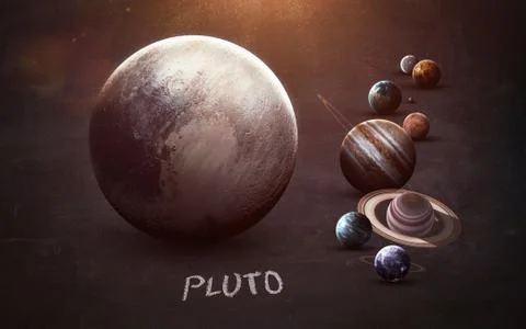 Pluto - High resolution Stock Photos