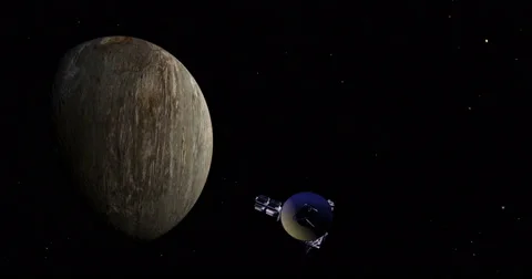 Pluto - New Horizons flies by the dwarf planet Stock Footage 50563808