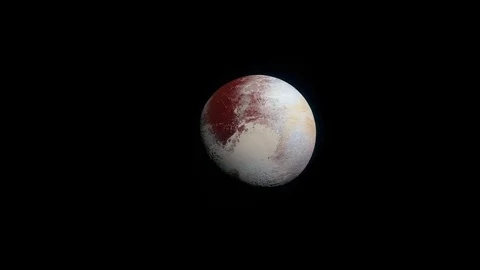 Pluto, New Horizons footage Stock Footage 75603808