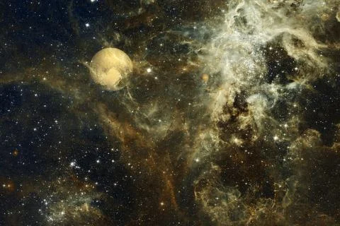 Pluto. Solar system. Elements of this image furnished by NASA Stock Photos