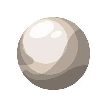 Pluto vector illustration on white background Pluto vector illustration on... Fotos de archivo