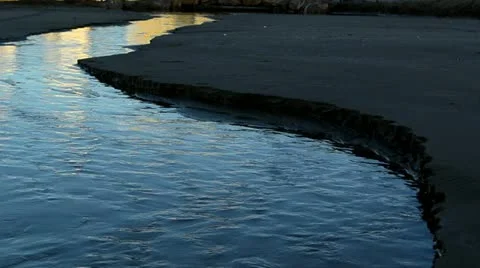 Pluvial waters 02 Stock Footage 12617825