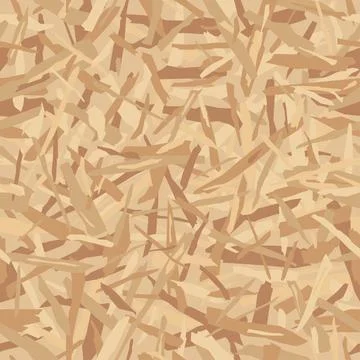 Plywood seamless pattern Oriented particle board (OSB wood texture). Lumbe... Stock Photos