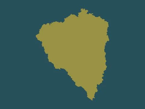 Plzensky, Czech Republic. Solid color shape 库存插图