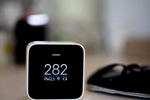 PM2.5 Detector Stock Photos
