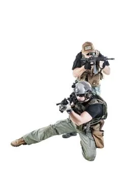 PMC in action Foto stock