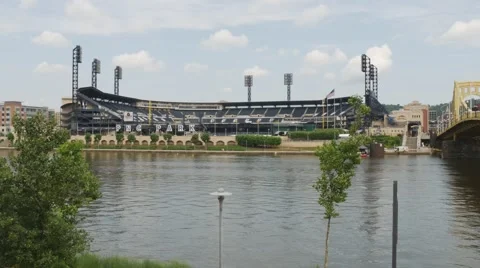 PNC Park from Pittsburgh Stock-Footage 40050118