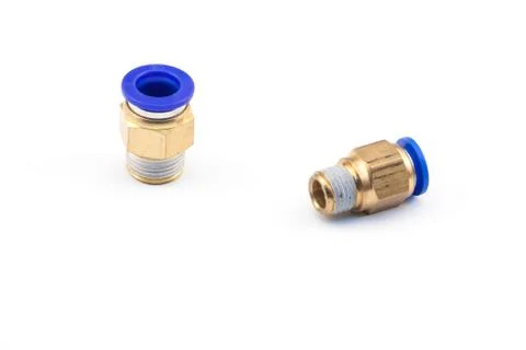 Pneumatic fitting Stock Photos