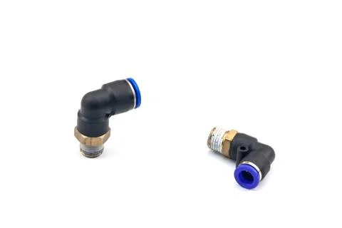 Pneumatic fitting Stock Photos