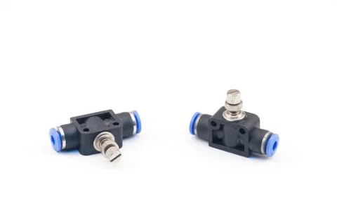 Pneumatic fitting Stock Photos