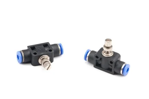 Pneumatic fitting Stock Photos