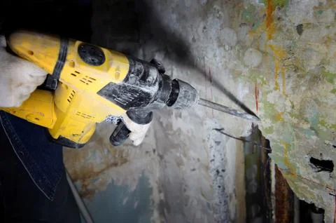 Pneumatic hammer Stock-Fotos
