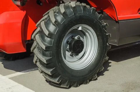 Pneumatic wheel Stock Photos