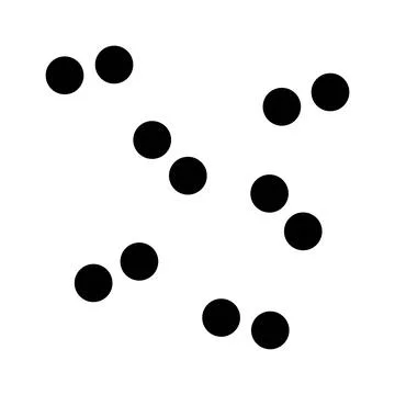 Pneumococcus infection glyph icon vector isolated illustration 스톡 일러스트