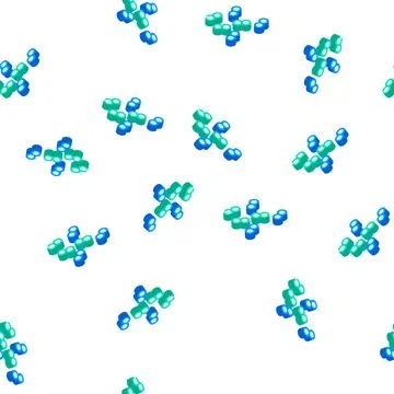 Pneumococcus infection isometric icon vector isolated illustration 库存插图