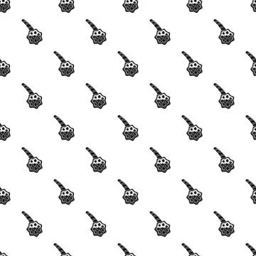 Pneumonia alveolus pattern seamless Illustrazione stock