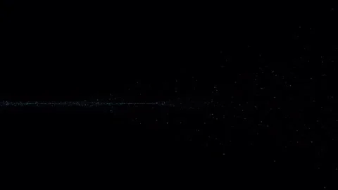 PNG Alpha.Abstract digital dot line particle data background connecting tec.. Stock Footage 243642115