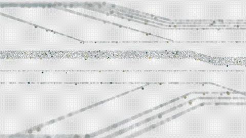 PNG Alpha.Abstract digital dot line particle data background connecting tec.. Stock Footage 243643949