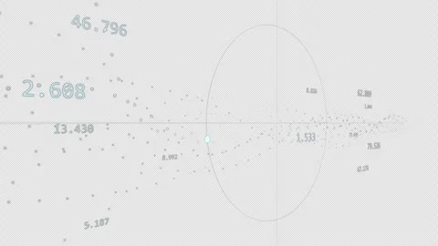PNG Alpha.Abstract digital dot line particle data background connecting tec.. Stock Footage 250069813
