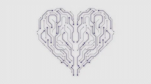 PNG Alpha.Abstract digital dot line particle data background connecting tec.. Stock Footage 257537064