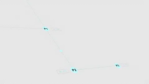 PNG Alpha.Abstract digital dot line particle data background connecting tec.. Stock Footage 262634423