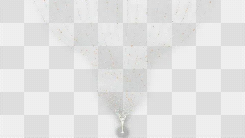 PNG Alpha.Abstract digital dot line particle data background connecting tec.. Stock Footage 277240145