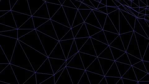 Png Alpha.Blue Looping wireframe. Video stock 86892065
