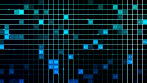 PNG Alpha.Digital code HUD element. Type 2 Stockbeeldmateriaal 89152008