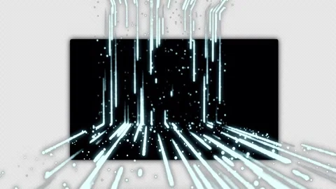 PNG Alpha.Feature digital data streams, cyber elements, and futuristic tech.. Stock Footage 271237272