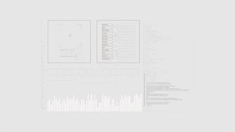 PNG Alpha.HUD elements. Stock Footage 137464903