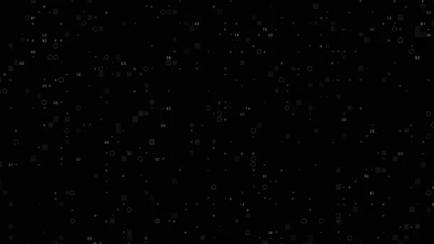 PNG Alpha.HUD elements grid. Stock Footage 131096117