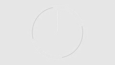 PNG Alpha.HUD technological Circle elements with arrow.Abstract 2D clock Stock Footage 166469638