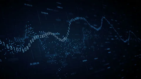 PNG Alpha.Numbers equalizer.HUD.Equalizer diagram. Stock Footage 140601786