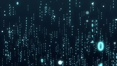 PNG Alpha.Technology background with abstract digital code and number rando.. Stock Footage 273709072