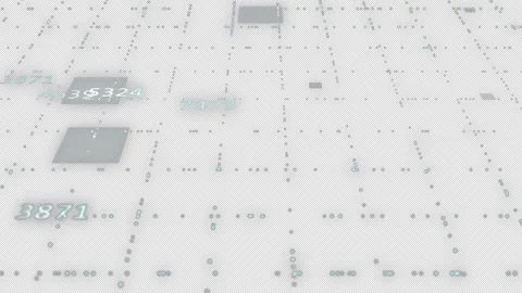 PNG Alpha.Technology background with abstract digital code and number rando.. Stock Footage 274521604