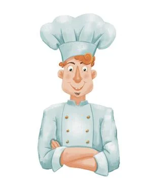 Png digital drawing on kitchen theme for your design Stock Illustration