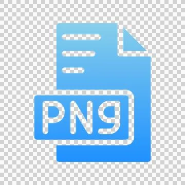 Png document file type icons. symbol extension and format files  스톡 일러스트