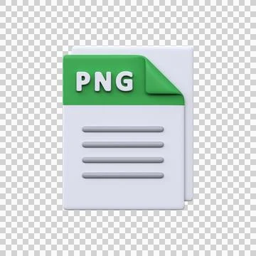 PNG file, format, 3D icon Illustrazione stock