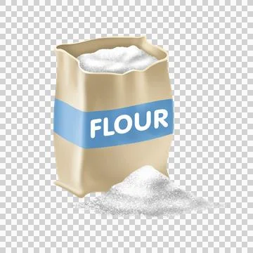 PNG Flour Stock Illustration