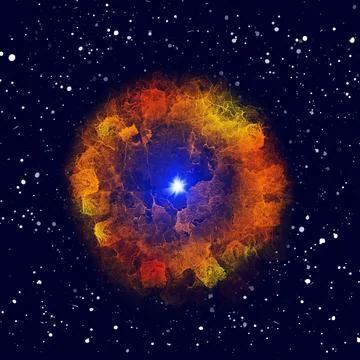 PNG Supernova Stock Illustration