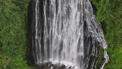 PNW Waterfall Closeup Stock Footage 278281733