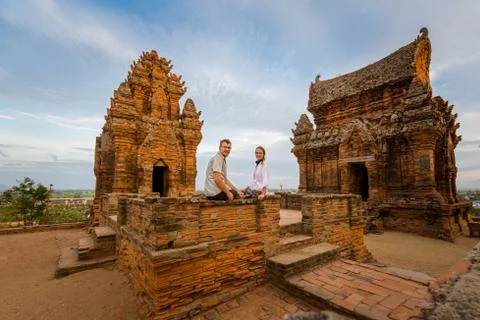 Po Klong Garai Cham temple in Phan Rang Vietnam Stock Photos